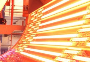 工業(yè)中常見的紅外線加熱燈是怎么讓物體變熱的？